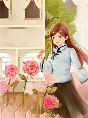 女儿被关进笼子里