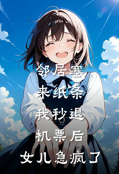 邻居塞来纸条，我秒退机票后，女儿急疯了