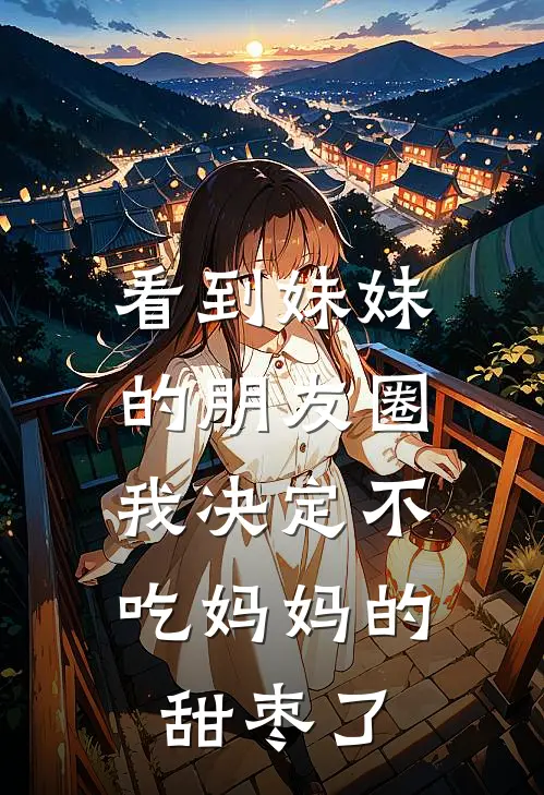 看到妹妹的朋友圈，我决定不吃妈妈的甜枣了