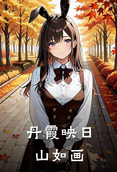 丹霞映日山如画