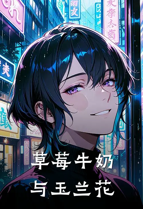 草莓牛奶与玉兰花